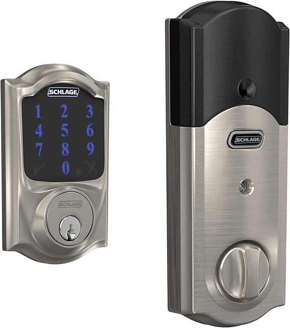 Schlage BE469ZP Connect 智慧門鎖 Trim 警報 CAM Lock