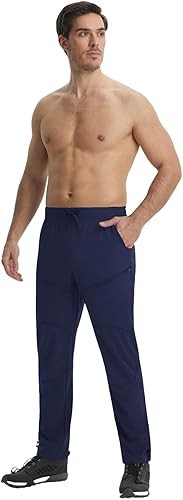 男款 登山褲 防水 彈力 工作 6 口袋 輕量 彈性 L