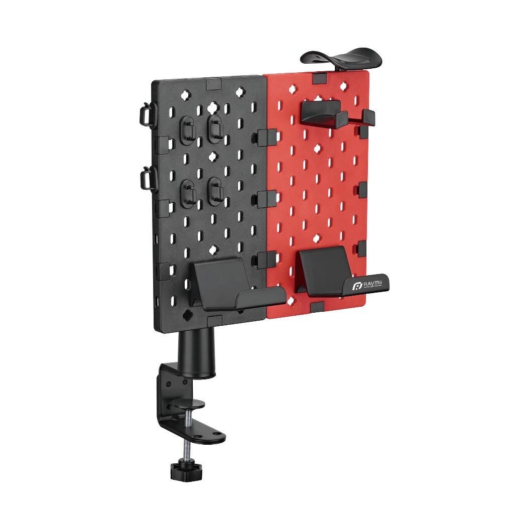 原廠認證福利品 LSA-32 夾桌式 拼接 洞洞板 收納立架 耳機掛架 遊戲手把掛架