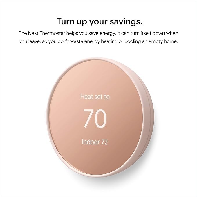 Nest 恆溫器 - 家用智慧型恆溫器 - 可預設 Wifi 恆溫器