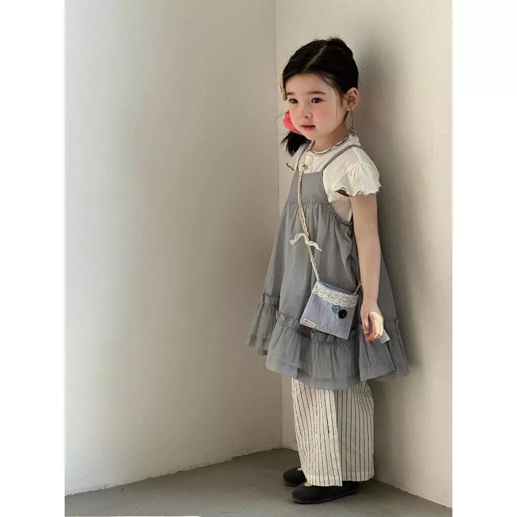 女童套裝 女大童童裝 2603KA165 女童上衣 女童洋裝 女大童套裝110碼