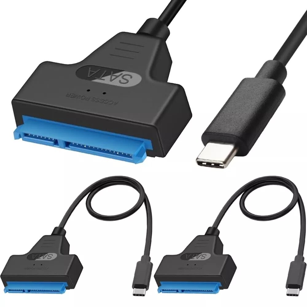 Sata 到 USB3.0 適配器高達 6 Gbps 用於 2.5 英寸筆記本電腦配件外置 HDD SSD 硬盤驅動器